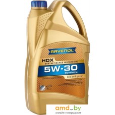 Моторное масло Ravenol HDX 5W-30 5л