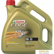 Моторное масло Castrol EDGE Turbo Diesel 0W-30 4л