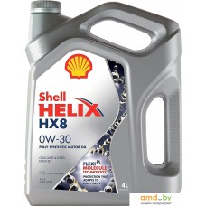 Моторное масло Shell Helix HX8 0W-30 4л