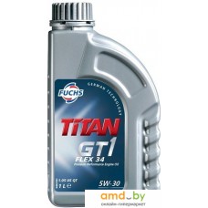 Моторное масло Fuchs Titan GT1 Pro FLEX 34 5W-30 1л