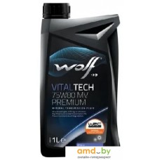 Трансмиссионное масло Wolf VitalTech 75W-80 Multi Vehicle Premium 1л