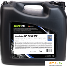 Трансмиссионное масло Areol Gearlube EP 75W-90 20л