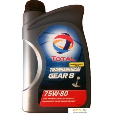 Трансмиссионное масло Total Transmission GEAR 8 75W-80 2л