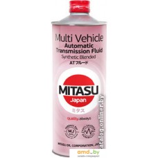 Трансмиссионное масло Mitasu MJ-323 MULTI VEHICLE ATF Synthetic Blended 1л