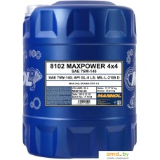 Трансмиссионное масло Mannol Maxpower 4x4 75W-140 20л