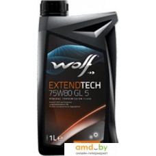 Трансмиссионное масло Wolf ExtendTech 75W-80 GL 5 1л