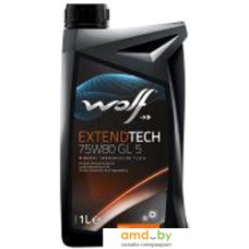 Трансмиссионное масло Wolf ExtendTech 80W-90 GL 5 1л