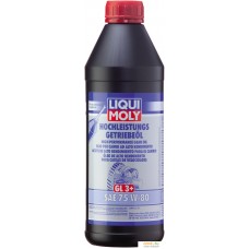 Трансмиссионное масло Liqui Moly Hochleistungs-Getriebeoil GL3+ 75W-80 1л