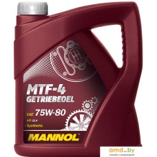 Трансмиссионное масло Mannol MTF-4 Getriebeoel 75W-80 API GL-4 4л