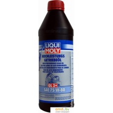 Трансмиссионное масло Liqui Moly HOCHLEISTUNGS-GETRIEBEOL (GL3+) SAE 75W-80 1л