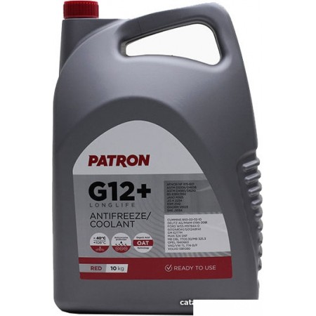 

Антифриз Patron G12+ LongLife Red 20кг, G12+ LongLife Red 20кг