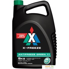 Антифриз X-Freeze Green 5кг