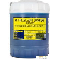 Антифриз Mannol Longterm Antifreeze AG11 10л