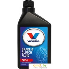 Тормозная жидкость Valvoline Brake & Clutch Fluid DOT 4 1л