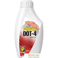 Тормозная жидкость Prista DOT 4 0.475л