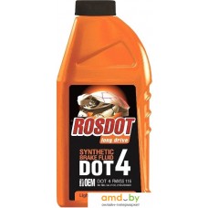 Тормозная жидкость Rosdot DOT 4 Long Drive 455г 430120003