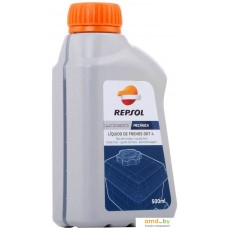 Тормозная жидкость Repsol DOT 4 0.5л