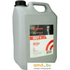 Brembo DOT 4 Low Viscosity 5л (металлическая канистра)