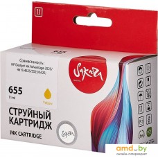 Картридж Sakura Printing SICZ112AE (аналог HP 655 Yellow)