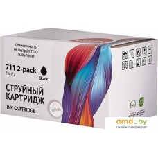 Картридж Sakura Printing SIP2V31A (аналог HP 711 2-pack Black)