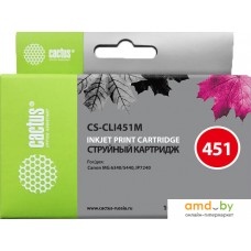 Картридж CACTUS CS-CLI451M (аналог Canon CLI-451M)