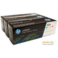 Картридж HP 305A 3-pack (CF370AM)