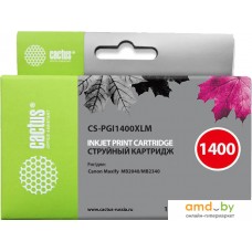 Картридж CACTUS CS-PGI1400XLM (аналог Canon PGI-1400XL M)