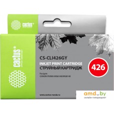 Картридж CACTUS CS-CLI426GY (аналог Canon CLI-426 GY)