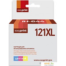 Картридж easyprint IH 644 (аналог HP 121XL (CC644HE))