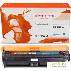 Картридж Print-Rite PR-CE271A (аналог HP CE271A)