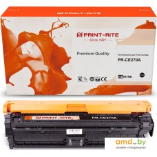 Картридж Print-Rite PR-CE270A (аналог HP CE270A)