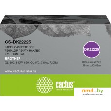 Картридж CACTUS CS-DK22225 (аналог Brother DK22225)