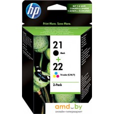 Картридж HP 21 Black/22 Tri-color (SD367AE)