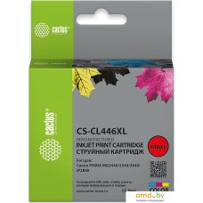 Картридж CACTUS CS-CL446XL (аналог Canon CL446XL)