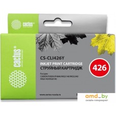 Картридж CACTUS CS-CLI426Y (аналог Canon CLI426Y)