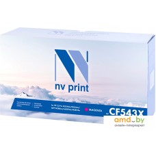 Картридж NV Print NV-CF543XM (аналог HP 203X (CF543X)