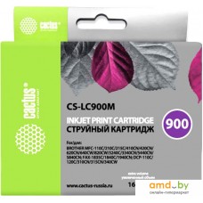 Картридж CACTUS CS-LC900M (аналог Brother LC900M)