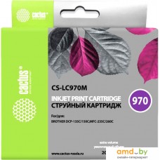 Картридж CACTUS CS-LC970M (аналог Brother LC970M)