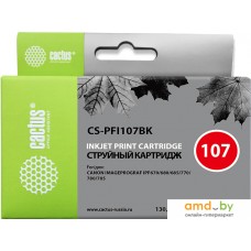 Картридж CACTUS CS-PFI107BK