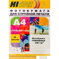 Фотобумага Hi-Black Hi-Image матовая А4, 230 г/м2, 20 л [A21182]