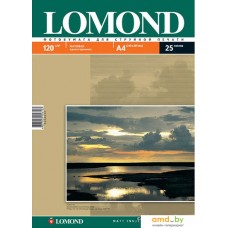 Фотобумага Lomond Односторонняя матовая A4 120г/м2 25л (0102030)