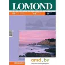 Фотобумага Lomond Матовая двухстороняя А4 170 г/кв.м. 25 листов (0102032)