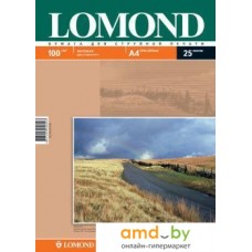 Фотобумага Lomond Матовая двухстороняя А4 100 г/кв.м. 25 листов (0102038)