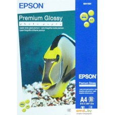 Фотобумага Epson Premium Glossy Photo Paper A4 50 листов (C13S041624)