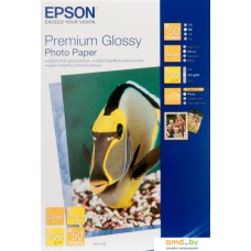 Фотобумага Epson Premium Glossy Photo Paper 10x15 50 листов (C13S041729)