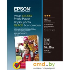 Фотобумага Epson Value Glossy Photo Paper 10х15 183 г/м2 100 листов [C13S400039]