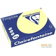 Офисная бумага Clairefontaine Trophee A4 80 г/кв.м 100 л 4117C (ярко-желтый)