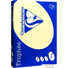 Офисная бумага Clairefontaine Trophee A4 80 г/кв.м 500 л 1977C (светло-желтый)