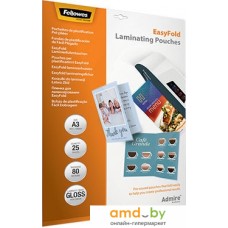 Пленка для ламинирования Fellowes EasyFold Laminating Pouches А3, 80 мкм, 25 л