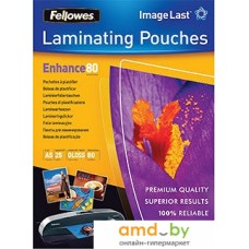 Пленка для ламинирования Fellowes Glossy Polyester Pouches А5, 80 мкм, 25 л